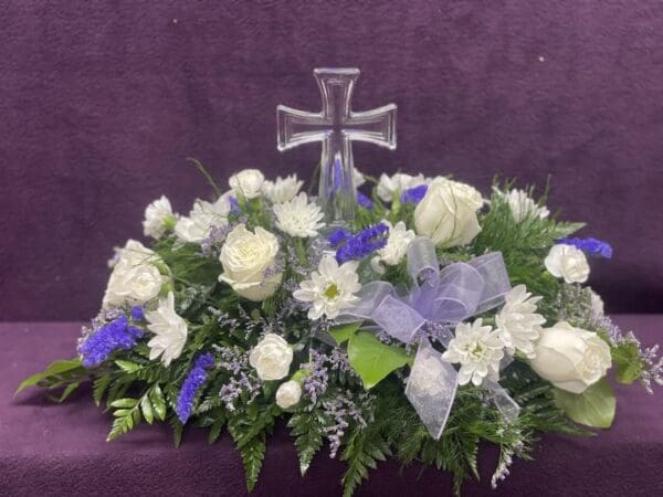 Divine Peace with Crystal Cross